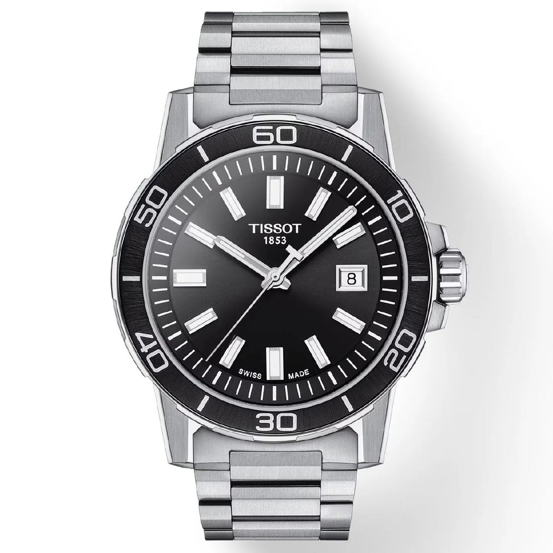 Supersport Gent 44MM Black Dial Watch