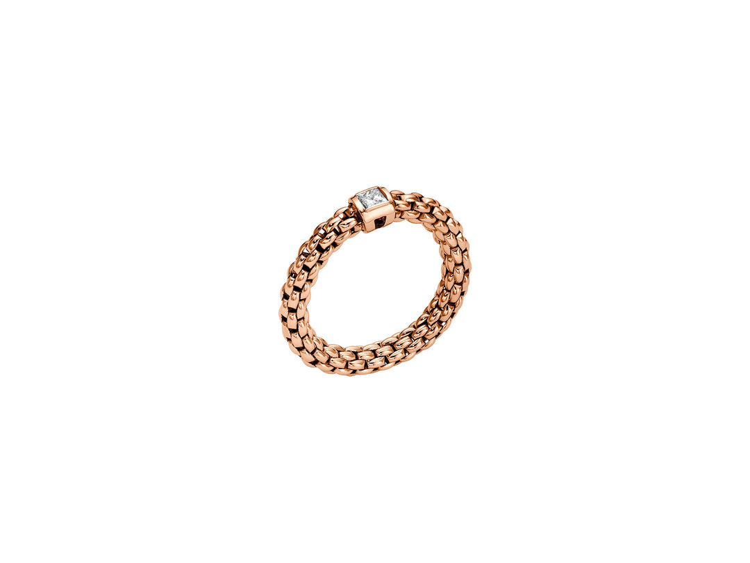 Rose Gold and Diamond Ring