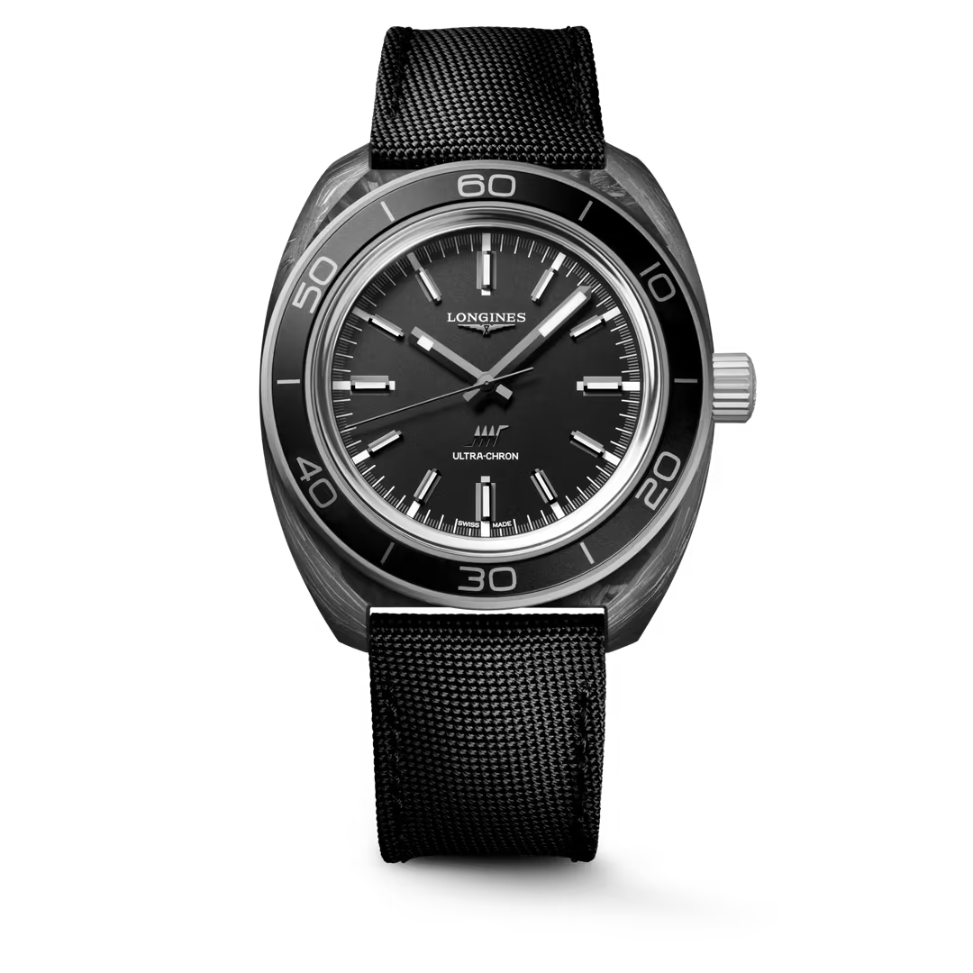 L28394522| Longines | Ultra Chron 43mm Carbon Case; Automatic