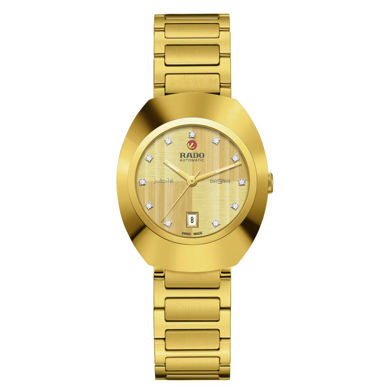 Diastar Original Small Yellow Gold PVD 30MM Watch – Kury Alta 