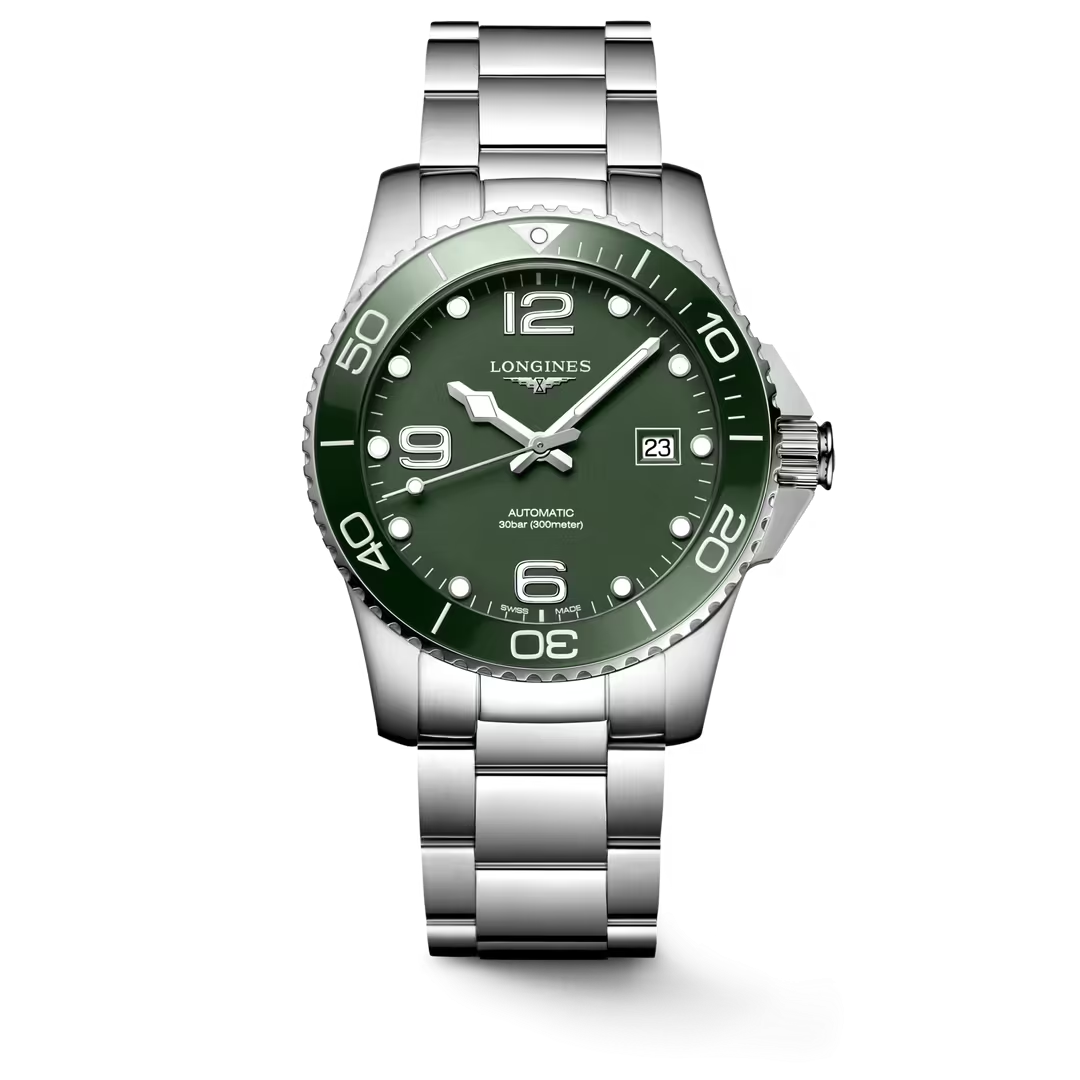 L37814066 | Longines | Hydroconquest 41MM SS BR GRN CMC BZL AUTO