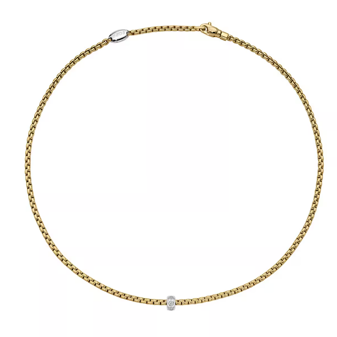 Eka Yellow Gold Necklace