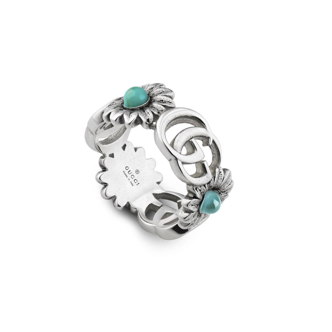 GG Marmont Flower Ring; size: 7.25