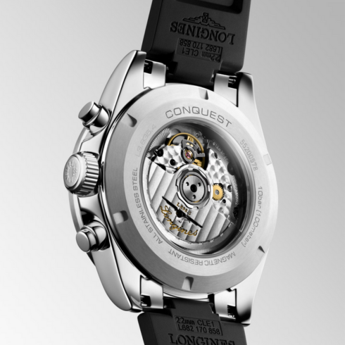 Conquest Chronograph Sunray Brown 42MM Watch