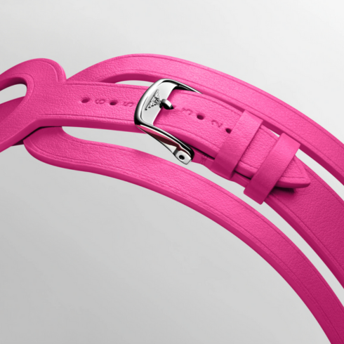 Mini Dolcevita Pink with Diamond Bezel 21.5x29MM Watch