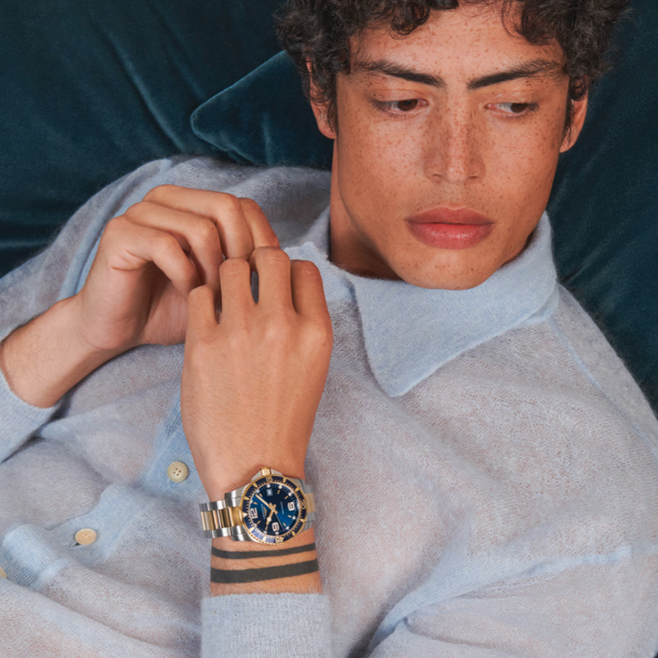 Hydroconquest Sunray Blue Dial 41MM Watch