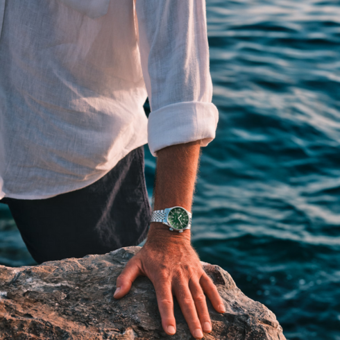 Heritage Legend Diver Green 39MM Watch