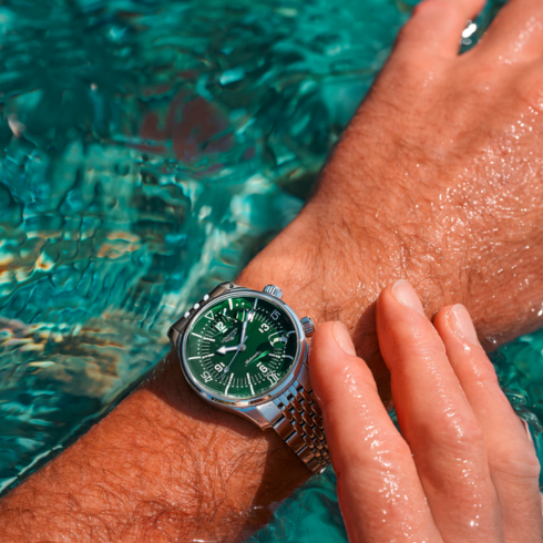 Heritage Legend Diver Green 39MM Watch
