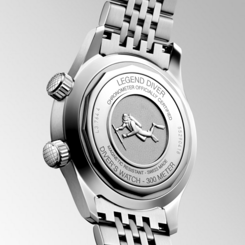 Heritage Legend Diver Blue 39MM Watch