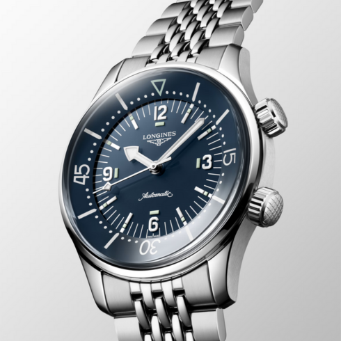 Heritage Legend Diver Blue 39MM Watch