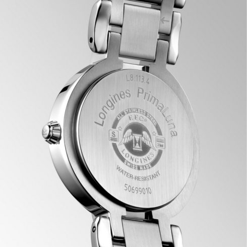 Primaluna Pink 30MM Stainless Steel Watch