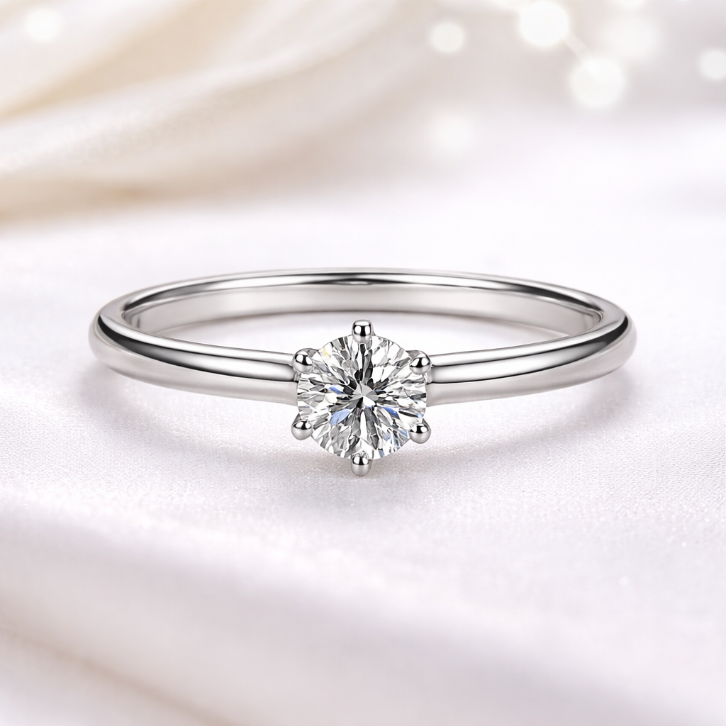 .50ct Round Diamond Solitaire Ring