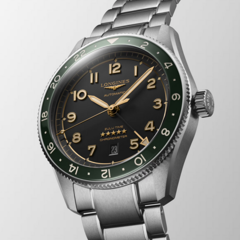 Spirit Zulu Time Ceramic Bezel 42MM Watch