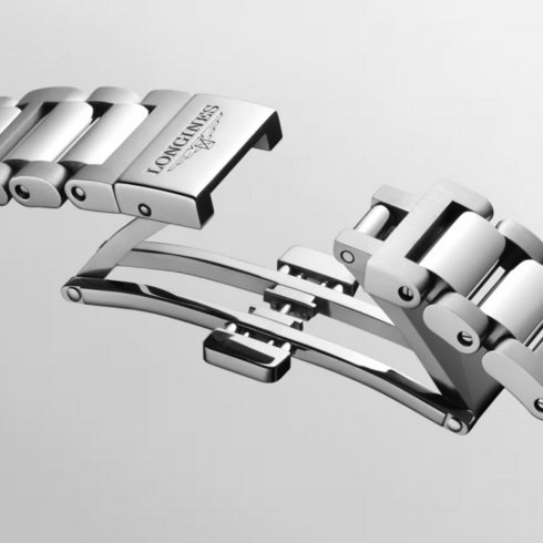 Conquest Silver 30MM Watch