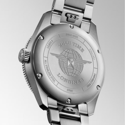 Spirit Zulu Time Blue Ceramic Bezel 42MM Watch