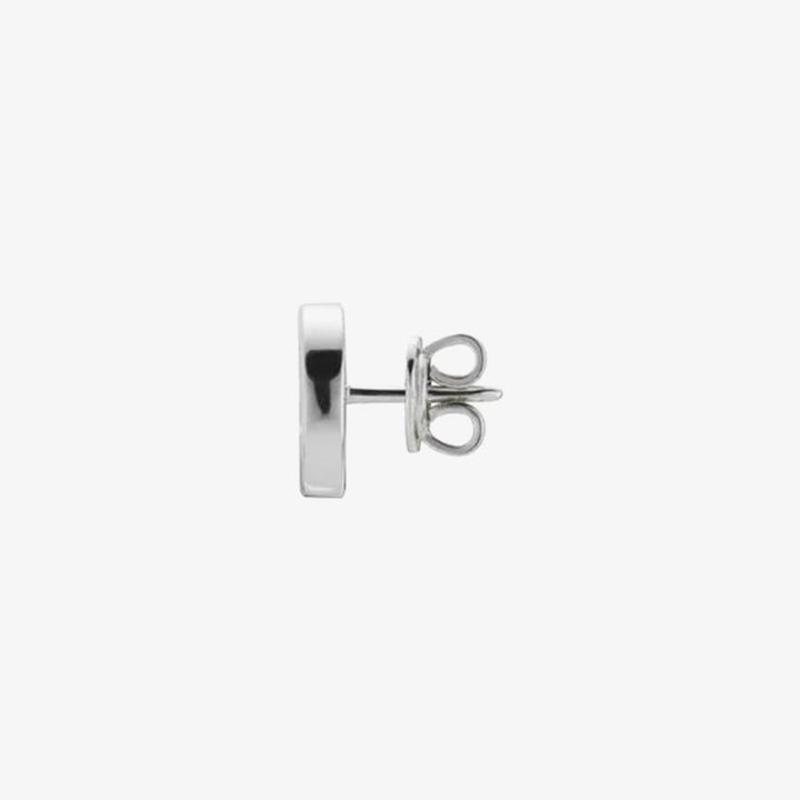 Interlocking G Silver Stud Earrings