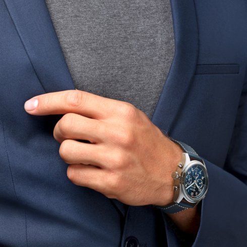Spirit Chronograph Blue 42MM  Watch