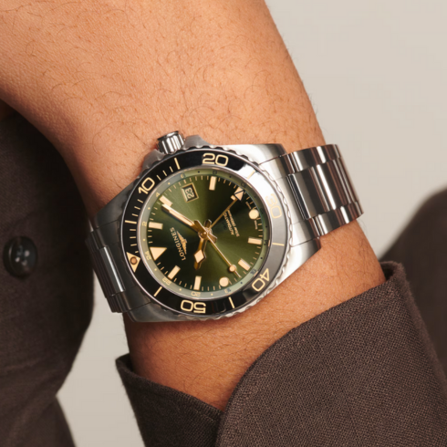 Hydroconquest GMT Green Dial/Bezel 41MM Watch