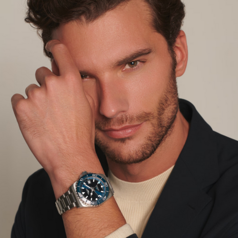 Hydroconquest GMT Blue Dial/Bezel 41MM Watch