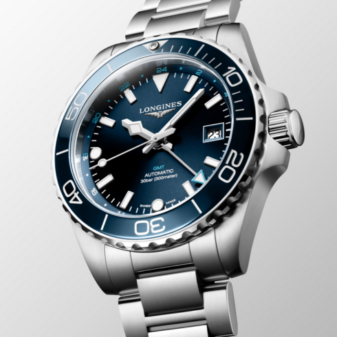 Hydroconquest GMT Blue Dial/Bezel 41MM Watch