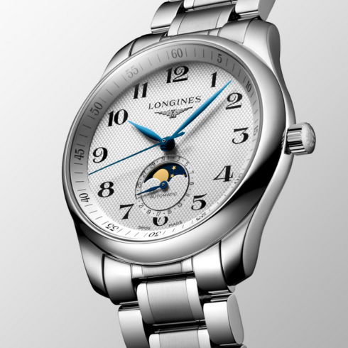 Master Collection Moonphase Stainless Steel 40MM Watch