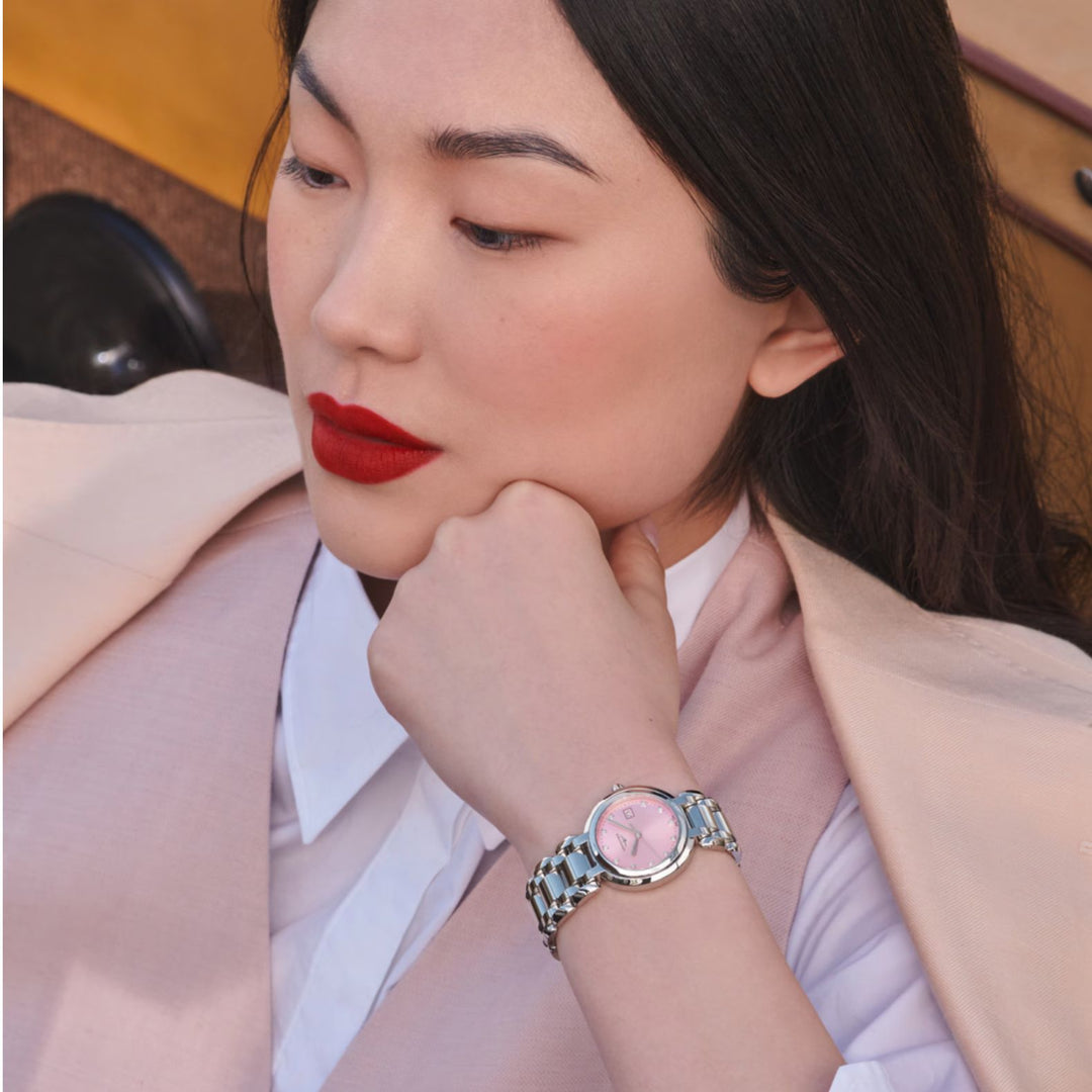 Primaluna Pink Dial 30MM Watch