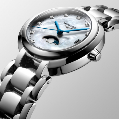 Primaluna Mother of Pearl/Diamonds 30MM Watch