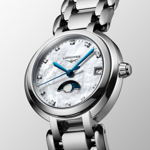 Primaluna Mother of Pearl/Diamonds 30MM Watch