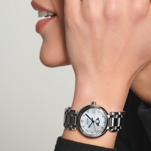 Primaluna Mother of Pearl/Diamonds 30MM Watch