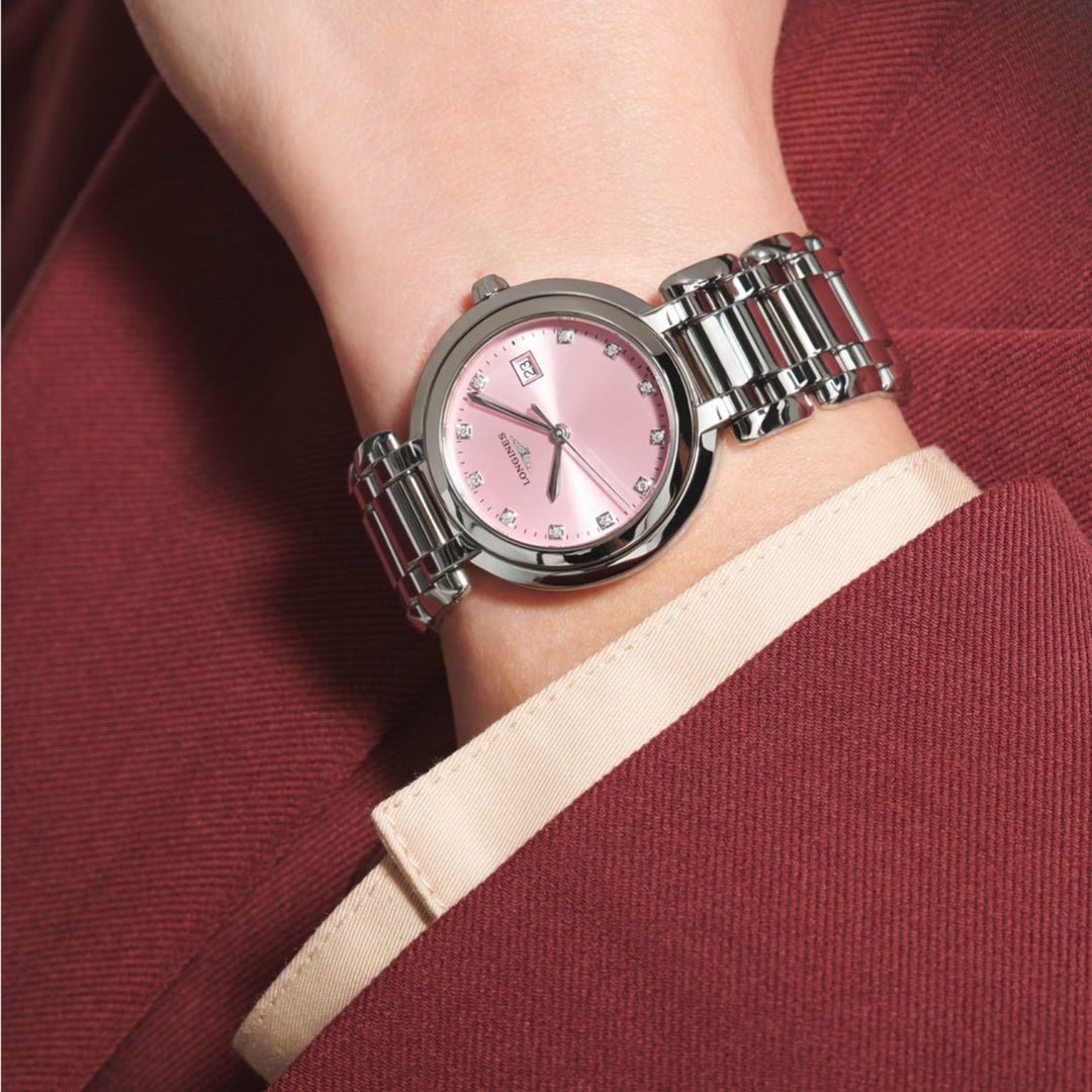 Primaluna Pink Dial 30MM Watch