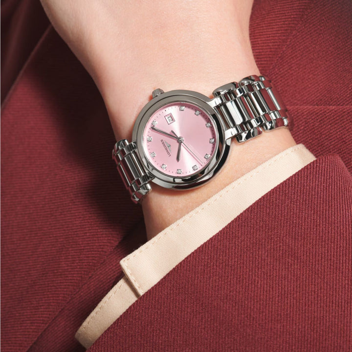 Primaluna Pink Dial 30MM Watch
