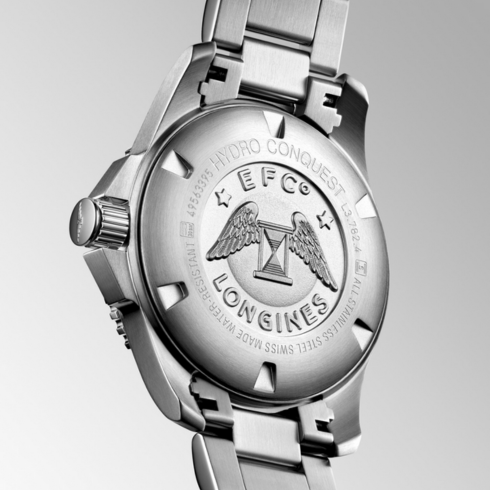 Hydroconquest Stainless Steel/Blue 43MM Watch