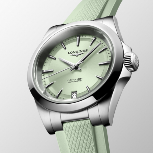 Conquest Mint Green 34MM Watch
