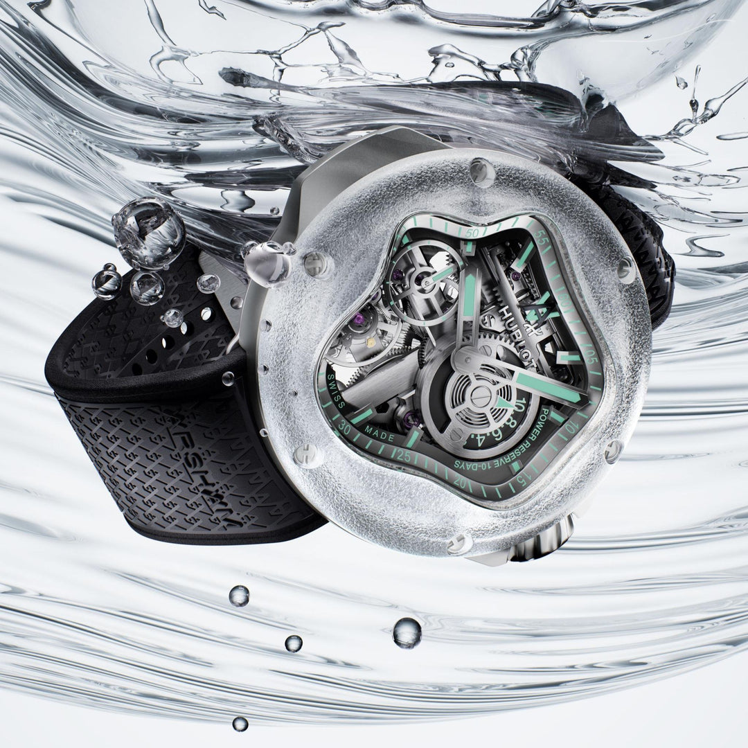 Meca-10 Arsham Splash Titanium Sapphire 42MM Watch