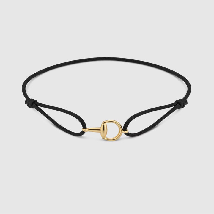 Horsebit 18k Charm Bracelet