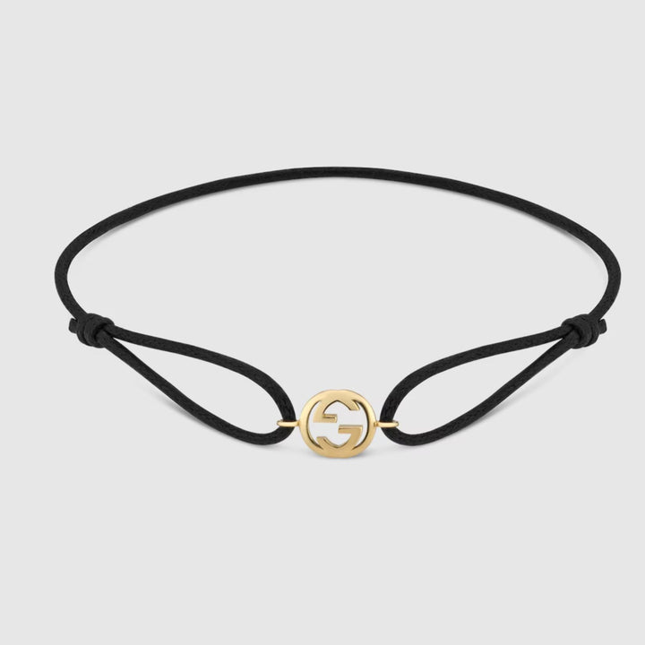 Interlocking G 18k Charm Bracelet