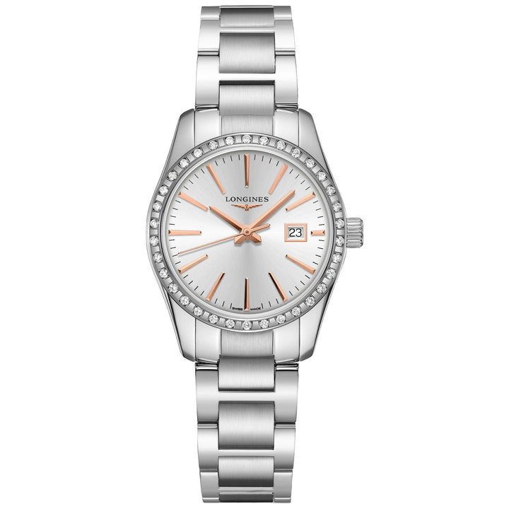 Conquest Classic Diamond Bezel 29.5MM Watch