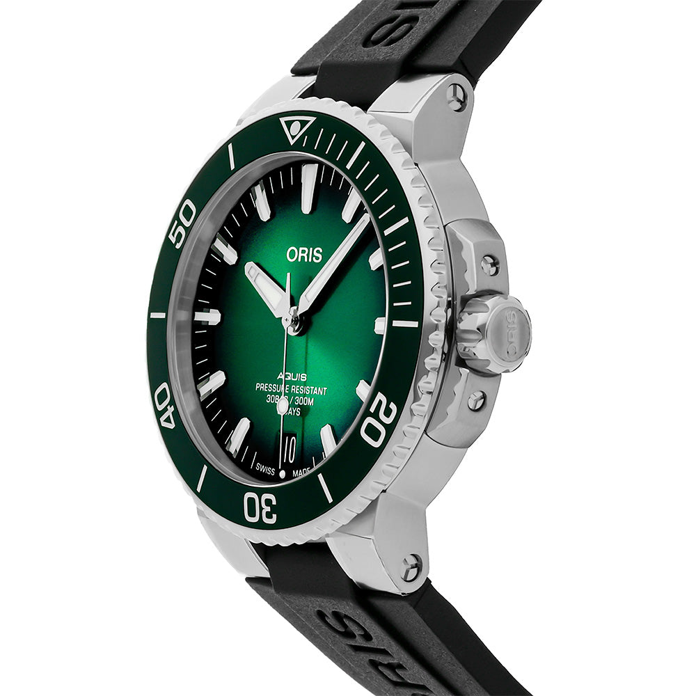 Aquis Date Green/Black 43.5MM Watch