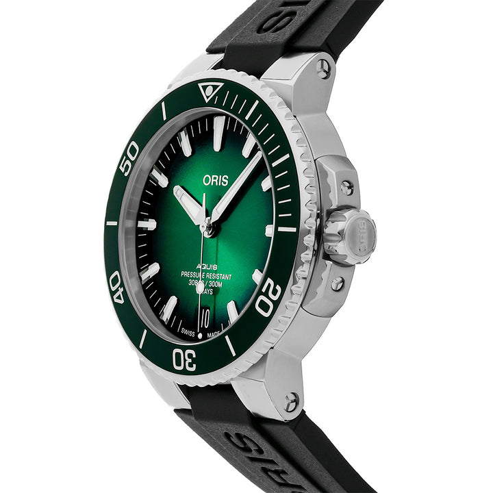 Aquis Date Green/Black 43.5MM Watch