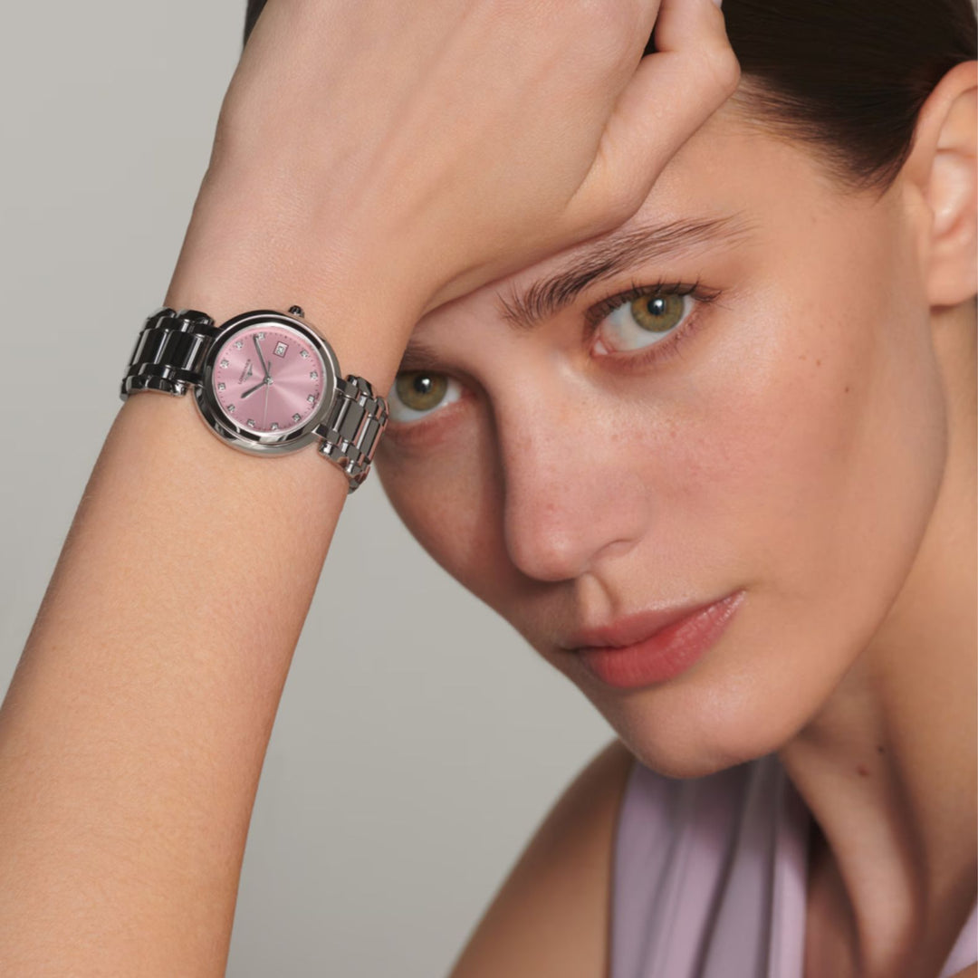 Primaluna Pink Dial 30MM Watch