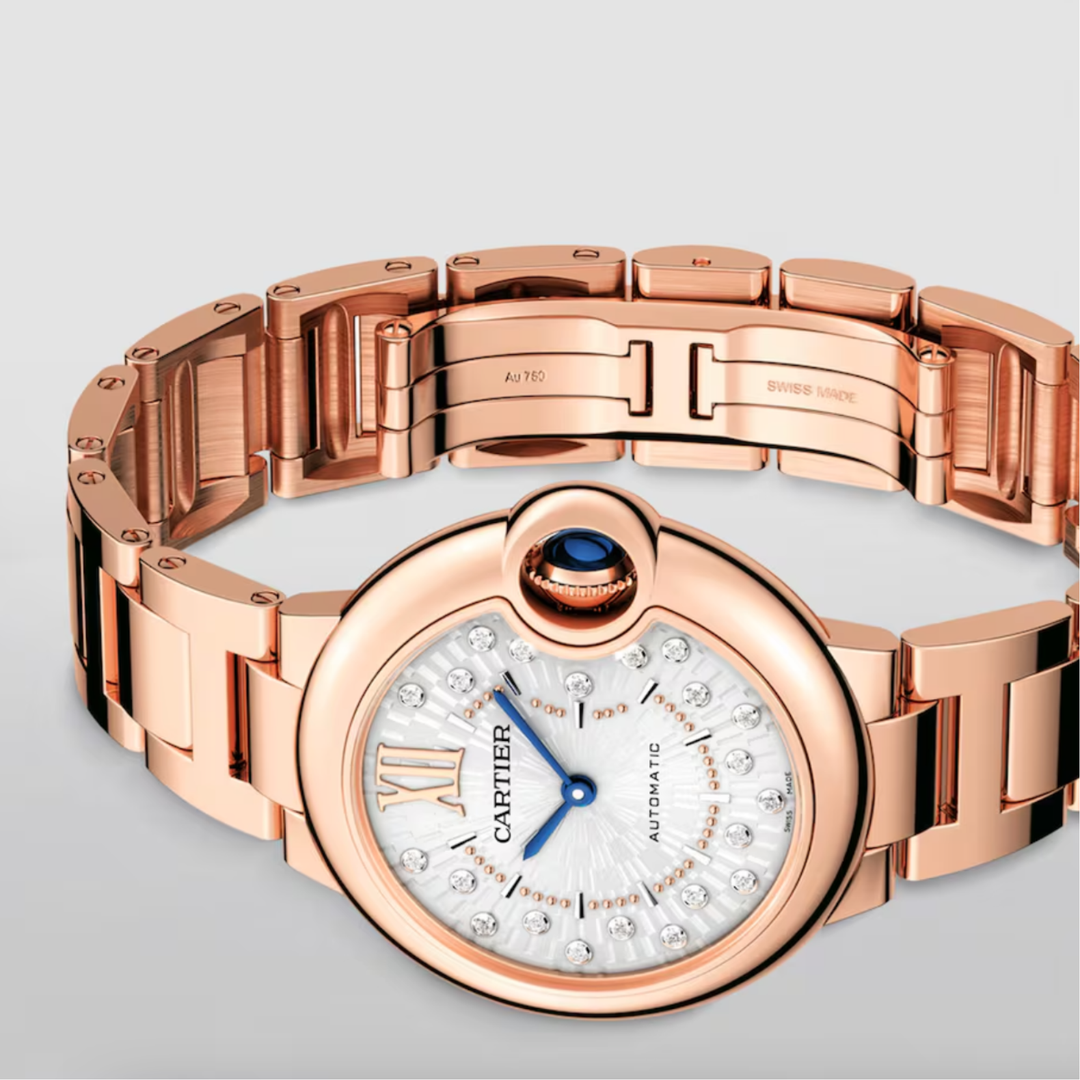 Ballon Bleu Rose Gold 33MM