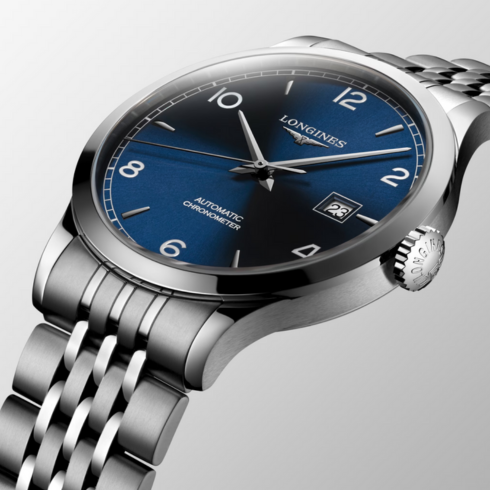 Record Blue Dial 40MM Watch