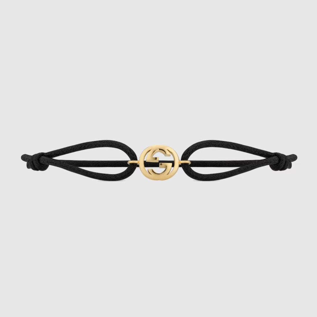 Interlocking G 18k Charm Bracelet