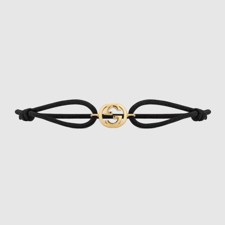 Interlocking G 18k Charm Bracelet