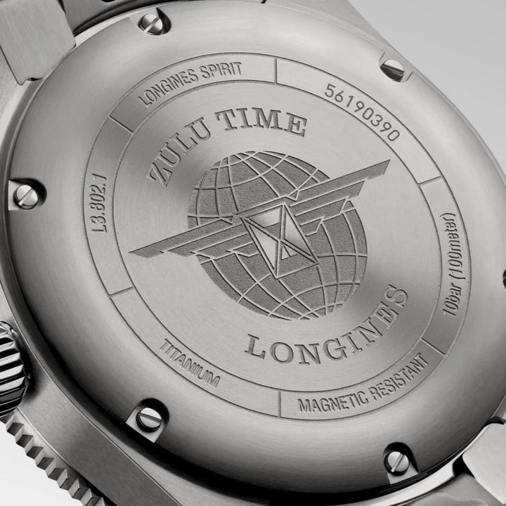 Spirit Zulu Time Titanuim Black 39MM Watch