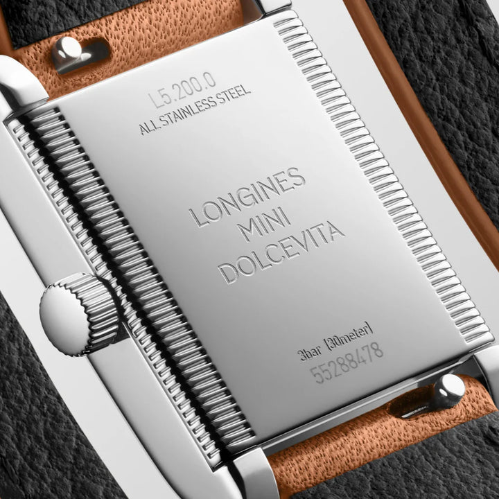 Mini Dolcevita Diamonds Tan 29MM Watch