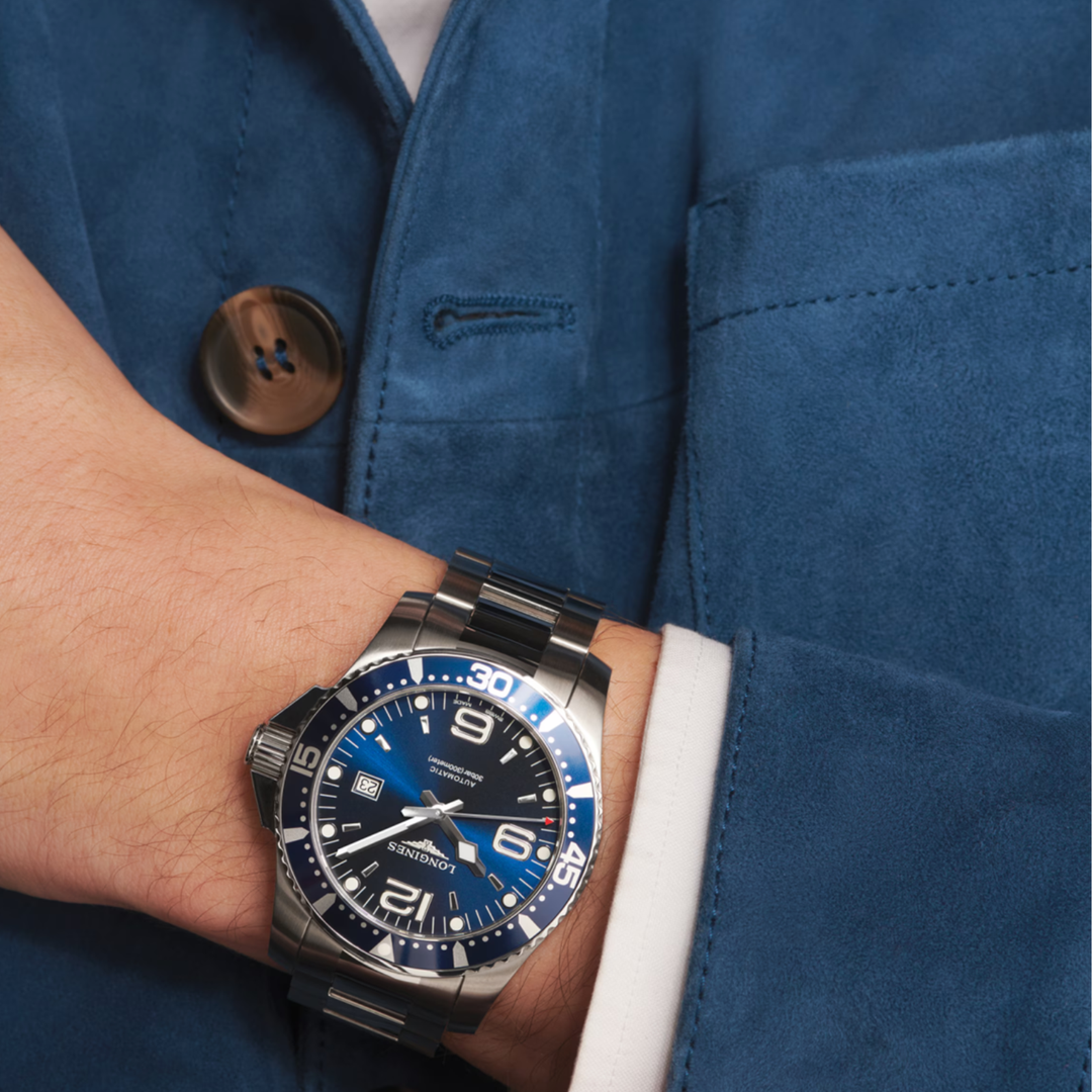 Hydroconquest Blue 44mm Watch