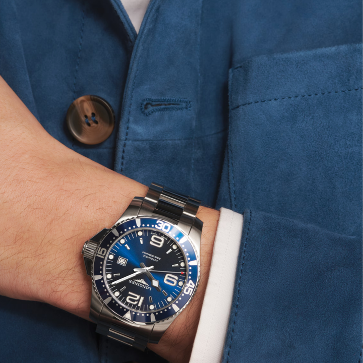 Hydroconquest Blue 44mm Watch