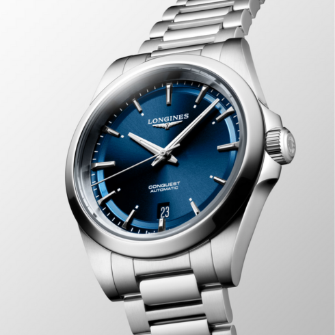 Conquest Blue 38MM Automatic Watch