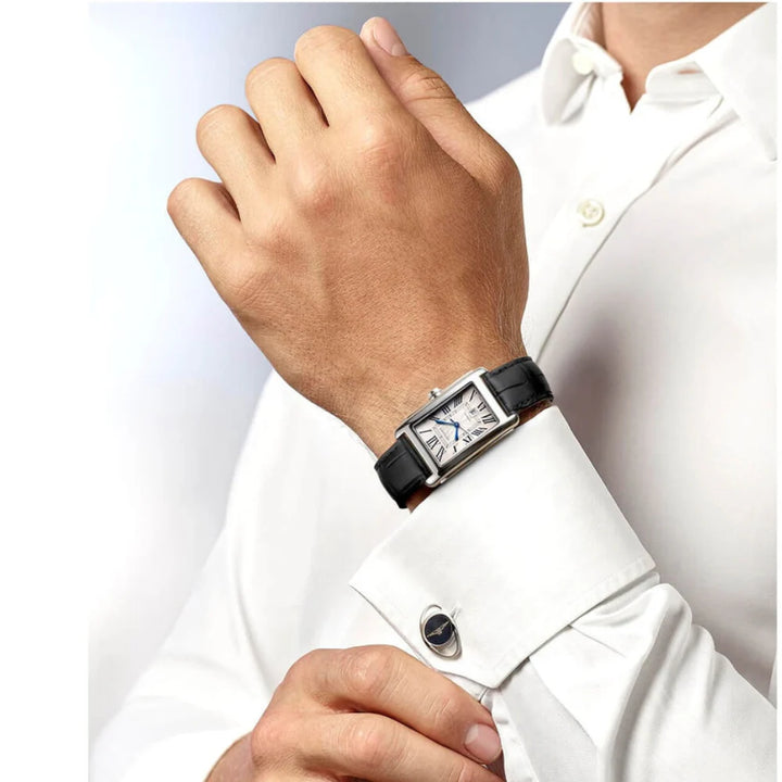 Dolcevita Black Alligator 43MM Watch